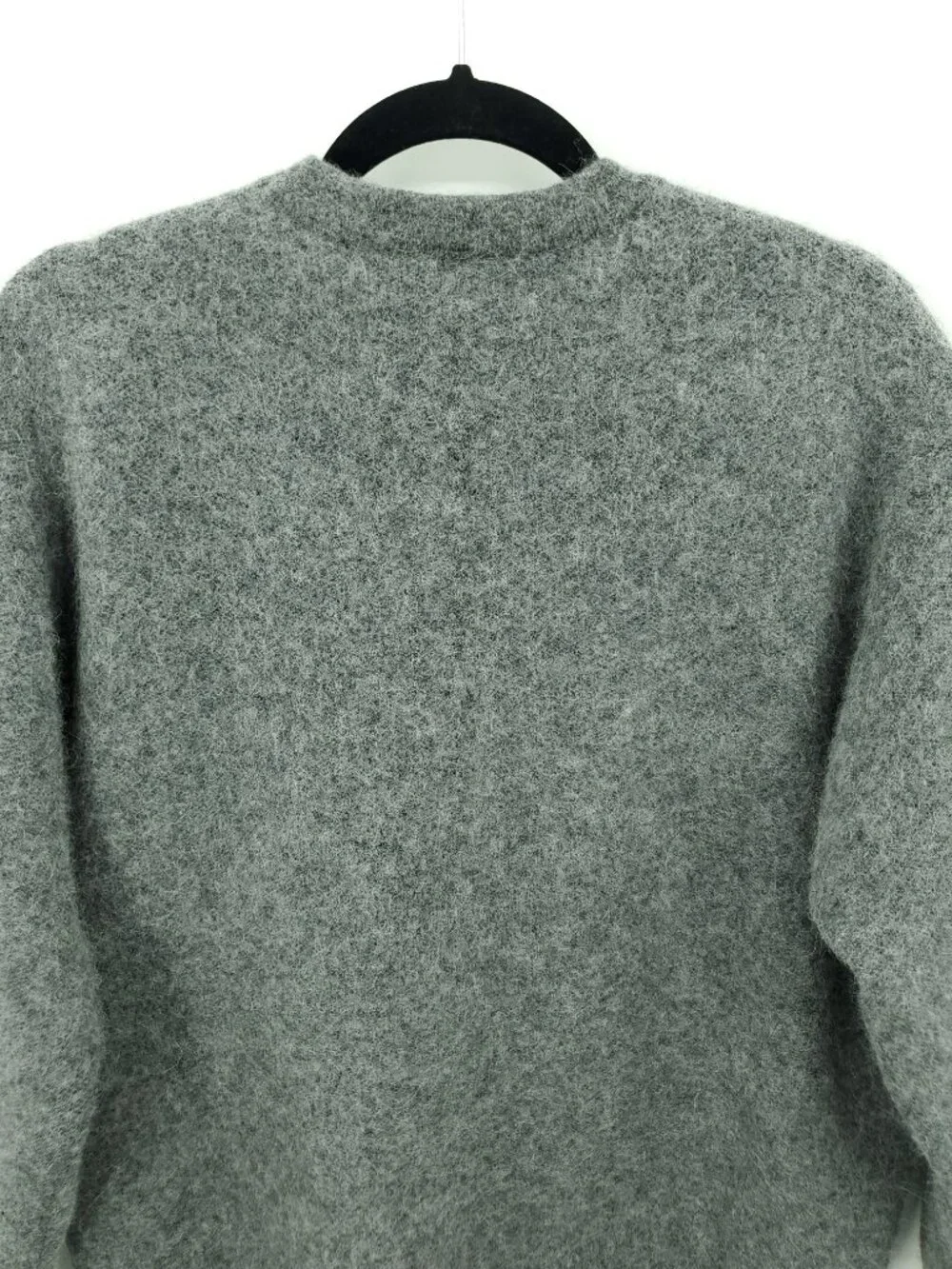 Men's Lululemon Alpaca Wool-Blend Crewneck Sweater L Heathered Asphalt Grey